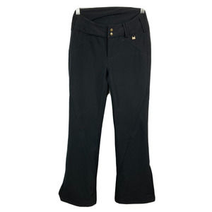 Nils Snow Pants Womens Sz S Black Bootcut Waterproof Ski Stretch Zip Ankle‎